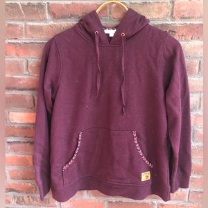 ORVIS Hoodie with ribbon trim detail Small